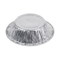 Formes Vairous Coupe Aluminium Foil, forme ronde Tasses jetables pour tarte à la tarte aux oeufs